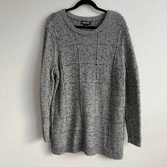 Split hem knit grey - Picture 2 of 5